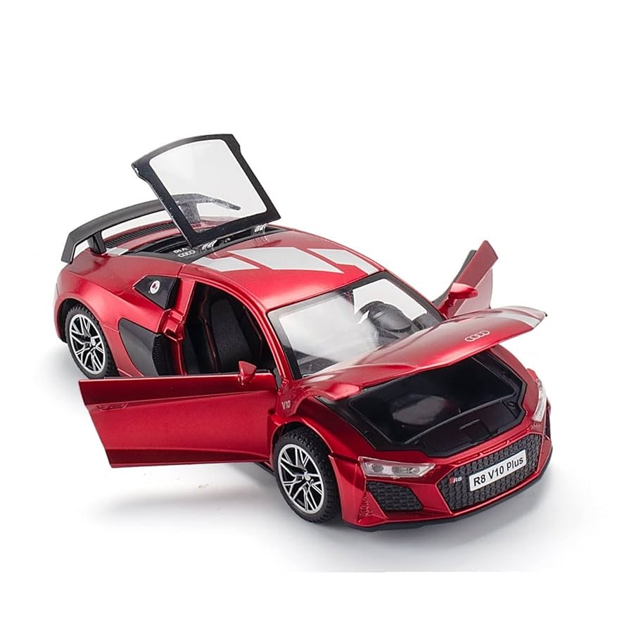 Best Gift 1/32 for Audi R8 V10 Plus Alloy Diecast Sports Car